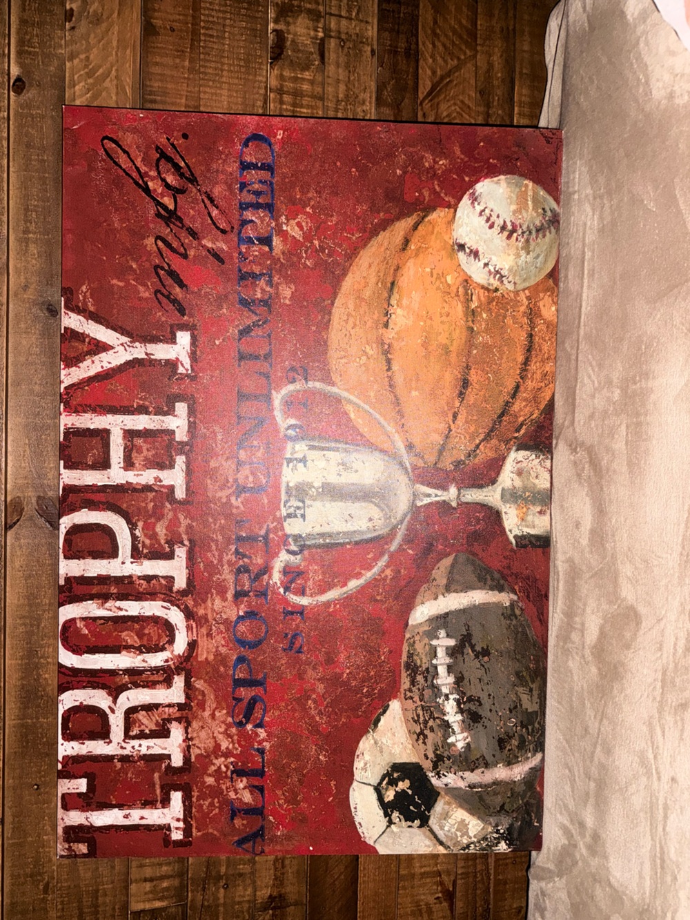 Oopsy Daisy Trophy MFG - All Sports - 36 x 24 Canvas